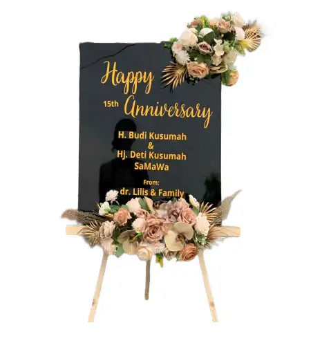 Papan Bunga Akrilik Dukuh Atas