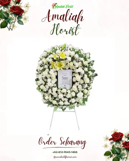 Krans Bunga Duka Dukuh Atas